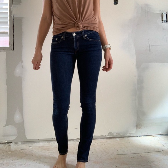 Rag & bone dark blue denim jean size 26 - Picture 4 of 10